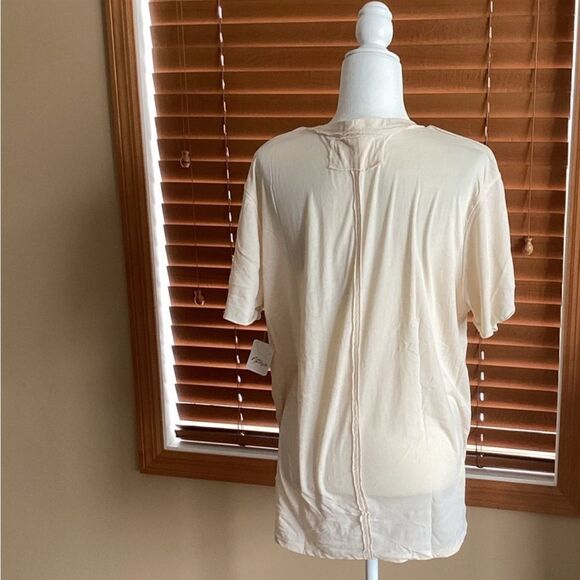 Free People Vella Tee In White Swan - Picture 4 of 4